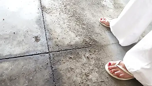 Clean My Disgusting Sandals!
