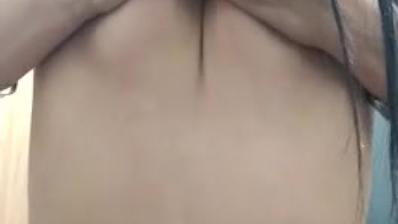 Playing with my tits