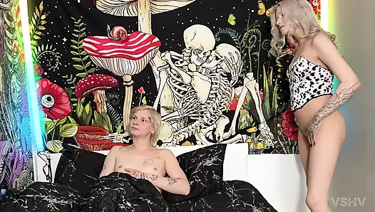 I Came Inside My Stepmom's Pussy - She's Bouncing and Moaning with My Big Cock Inside Her!