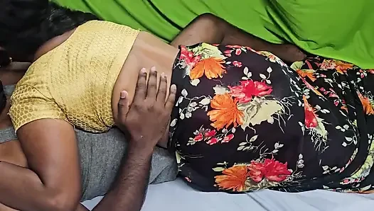 Tamil Wife Enjoying with Husband Friend