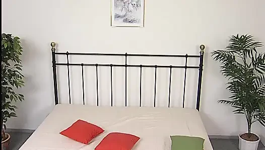Hardcore Sex Tied to the Bed