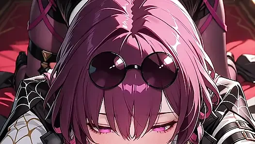 kafka (honkai: star rail) hentai animation
