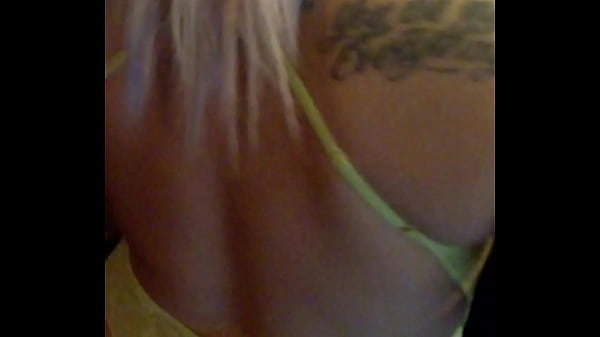 pawg blonde milf in sexy lingerie shaking her big ass