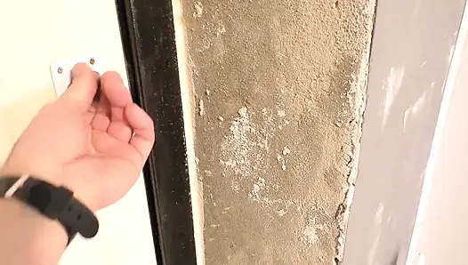 A Girl in White Tights Passionately Fucks and Sucks!
