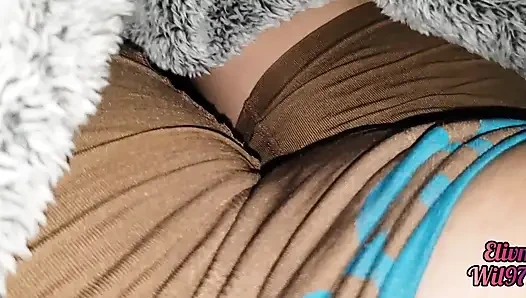 XXX Desi My Stepniece Lets Me Play with Her Pussy When She Comes to Visit She Gets on My Bed