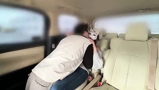 Sneaking in Car Sex Before Work