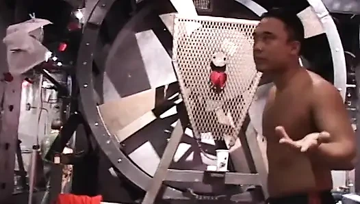 Behind the scenes footage of porn stars in action