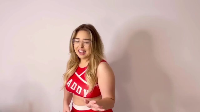 CHEERLEADER mean girl catches you in gym locker & SPH you