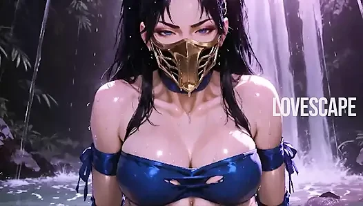 Kitana Mortal Kombat Solo: Screaming Orgasms + Intense Fuck