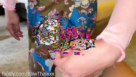 MILF Sarong-Batik oiled sex ,Fansly BbwThaixxx