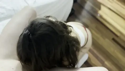My 18 Year Old Married Neighbor Begged Me To Fuck Her While Her Husband Was Away - Amateur POV 4K - Part 1
