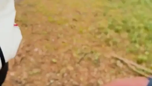 Freeze Time Woods Creepy Neighbor Freezes Cute Jogger