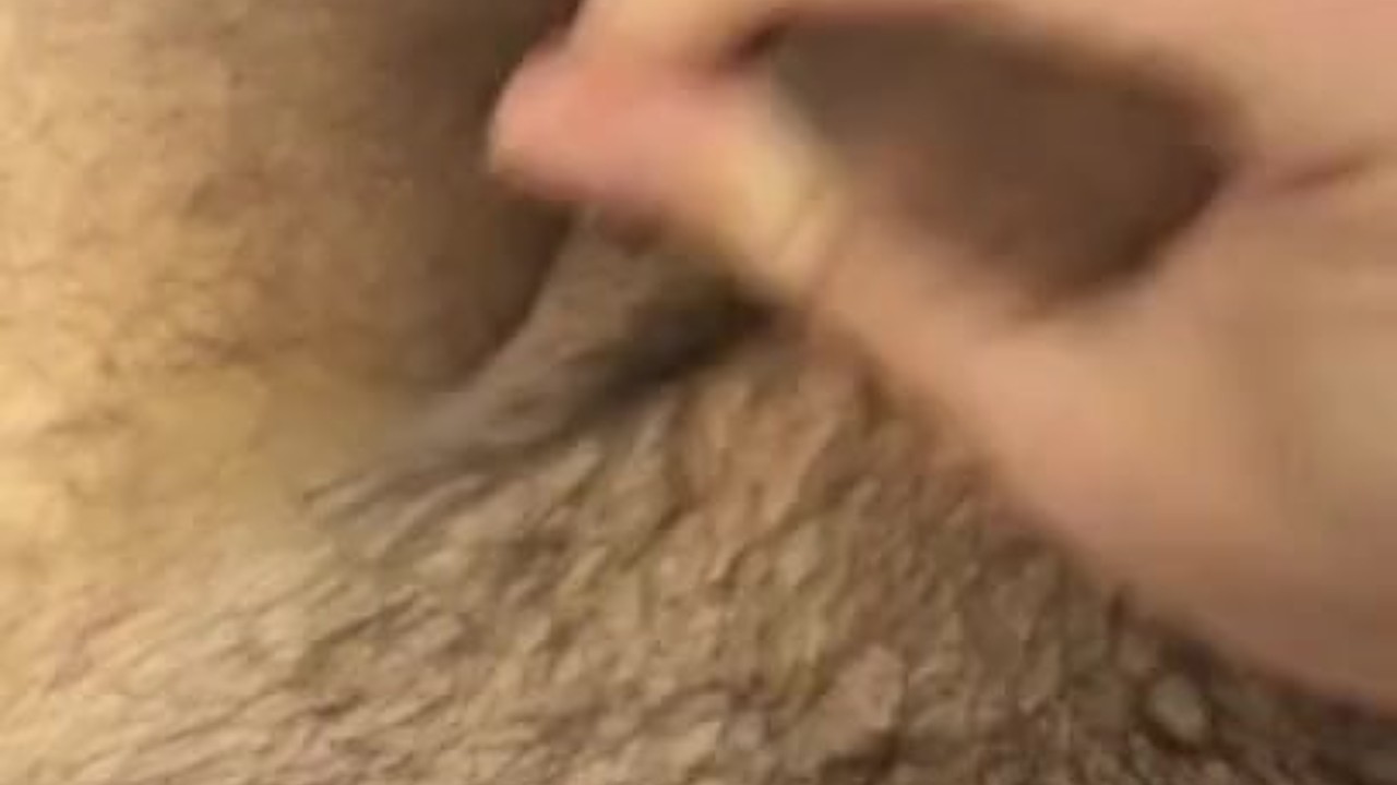 Masturbating my hard dick
