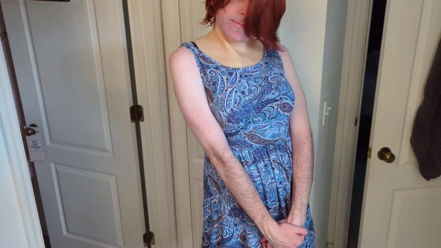 Cuckold Sissy Feminized and Cock Caged after Work!