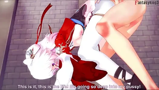 March 7th having sex - Honkai Star Rail