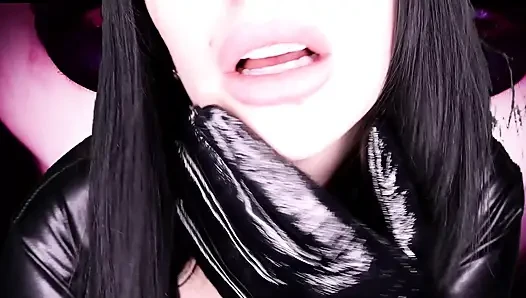 Lady in black lipnosis JOI