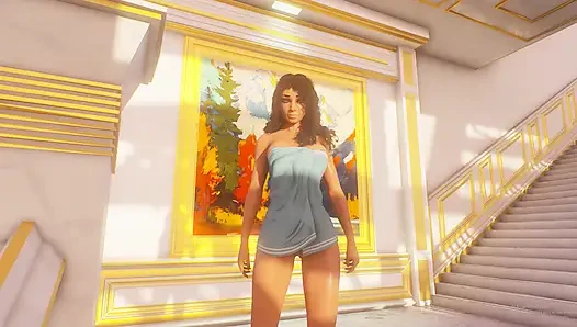 Luxury public pool fuck 3d animation extended version
