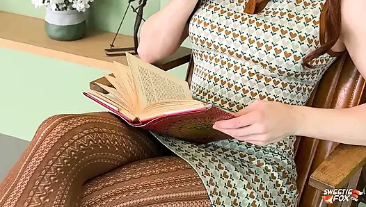 Nerd Cute Girl Doesn'T Want To Study But Wants To Fuck Hard With The Teacher - Sweetie Fox