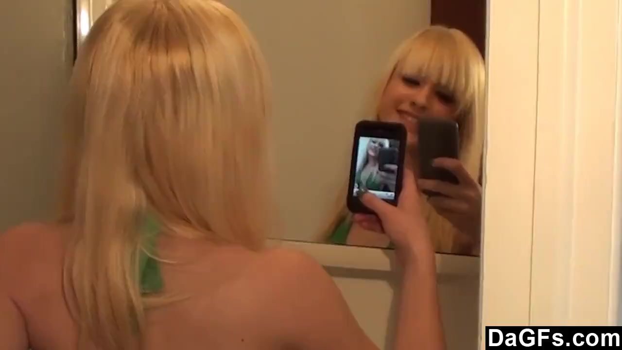 Taking Selfies Of Her Hot Teen Body
