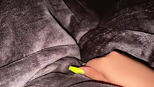 Morning masturbation long and wet nails real orgasm