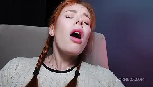 Masturbation Interrupted by Seductive Hardcore Fuck with Slaps