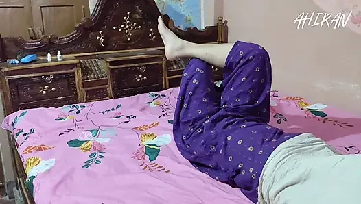 Young indian village girl pussy touching with boyfriend.