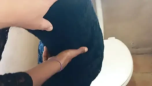 Hottest Blowjob & Doggystyle Fuck at Toilet