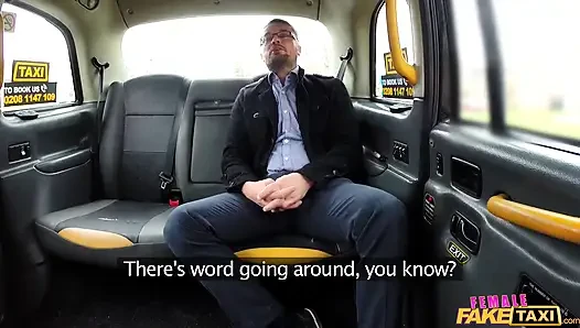 Female Fake Taxi - Hot Blonde Sucks and Fucks Her Fare