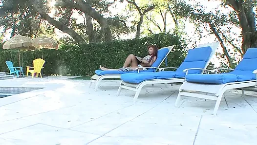 White stepdad fucks his girl for her black tight ass