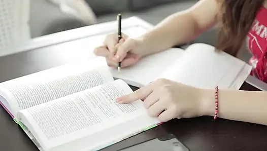 The Student Wants to Fuck Her Tutor Rather Than Study