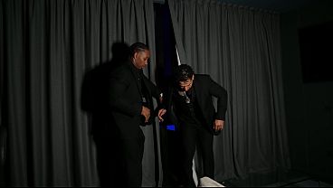 Two Latinos give Martina Smeraldi, a famous Italian actress, the fuck of the year. Full uncut scene.