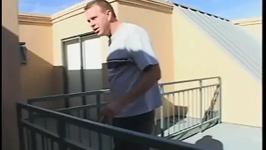 Chunky college chick gives head and gets fucked