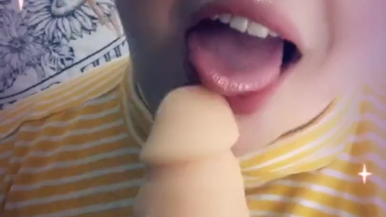 Snap chat POV blow job