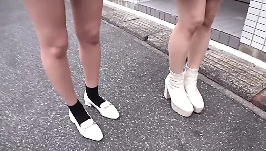 Part 3: Friendly College Girls Compete! Face that way and face off in a showdown! At the tips of her fingers are intense punishment games with sex! The game heats up with advanced psychological warfare! The first to get naked is the one who gets a big dick, instant penetration, intense pounding raw!