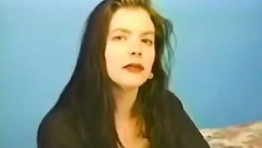 Eager Brunette Takes a Huge Dick in Her Mouth