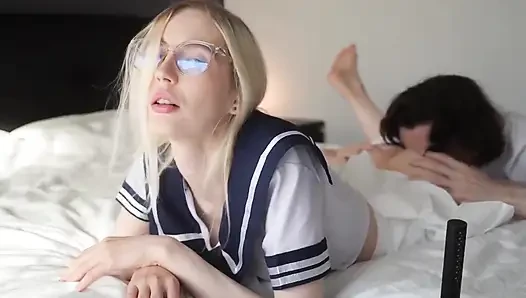 Sexy Girl Fitness Coach Is Fucked and Creampied