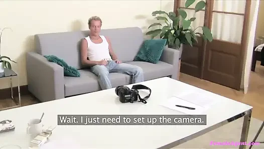 Female Agent - Punk Rocker Fucks Agent's Pussy Hard and Leaves Cum on Her Ass