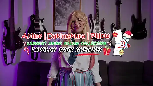 Marin Kitagawa Gets Pounded Hard by Her College Mate! - Anime Dakimakura Pillow Cosplay Review