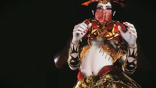 3D Big Boobs Cosplay Super Model Have Gangbang Sex