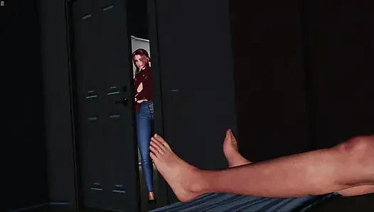 BBW Megan Collecting Her Father In law Cum With Coffee Cup