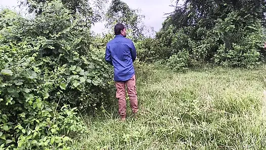 Odia village house wife hard - core fuck with her boyfriend in forest, odia wife sex in outdoor forest