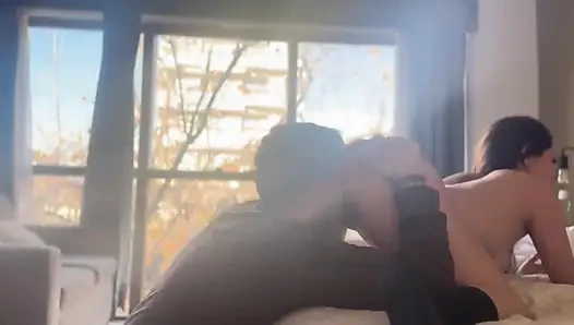 Eating Pussy and Fucking Her in Doggy Position
