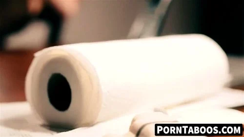 Dark Tiffany Watson bounces on iron hard rod with joy ft. Jason Moody