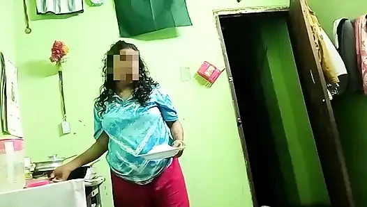 She wanted to eat my cock instead of eating rice, so I fucked her as she pleased