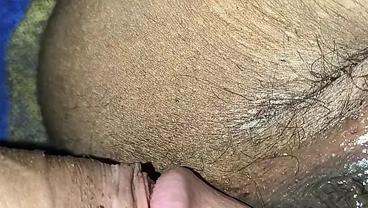 Chubby big milky boobs Bhabhi enjoying with boyfriend in bedroom at night.
