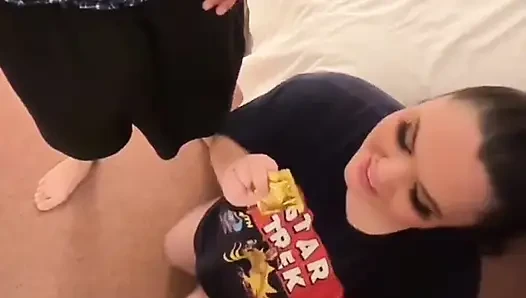 Cuckie Had to Wear My Bulls Magnum Condom and Watch Me Get Fucked