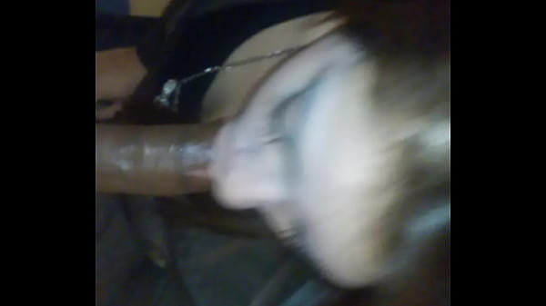 Latina gives head in bathroom