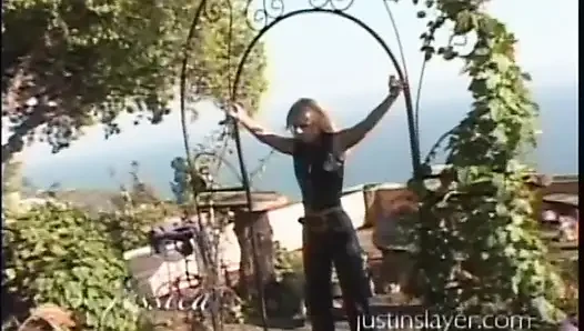 A BBC Outdoor for the Blonde Slut
