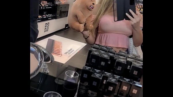 My ted is licking me in the stores of the shopping... wanna see???... bolivianamimi