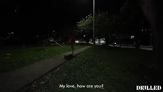 Horny Girlfriend Can’t Wait to Get Home and Fuck